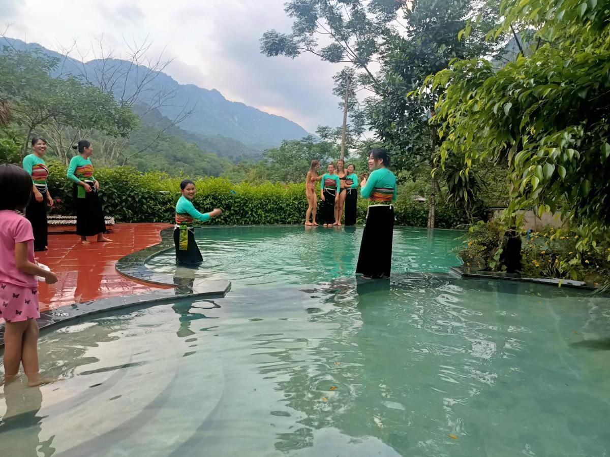 Puluong Homestay1Holiday Pu Luong Экстерьер фото