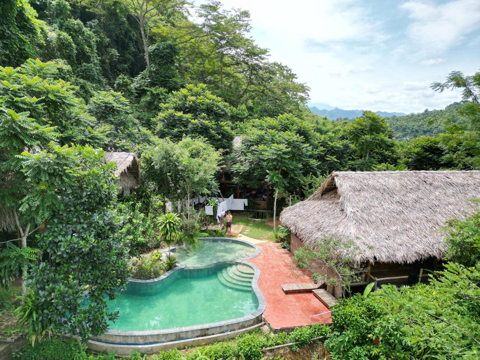 Puluong Homestay1Holiday Pu Luong Экстерьер фото